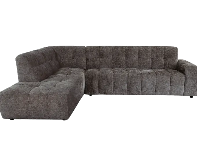Tower Living Memphis 3 zits + Ottoman Links - Haga 16 charcoal