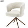 Tower Living Mura Armstoel - Cremona 02 sand - frame anodic (draaibaar)