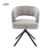 Tower Living Mura Armstoel - fabric Haga 09 silver (draaibaar)