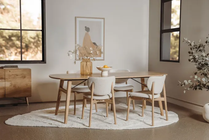 Tower Living Pimonte Stoel - fabric Sahara 102 ivory
