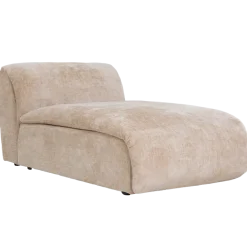 Tower Living Redford loungebank - 3 kleuren - loungegedeelte met 2 rechte elementen en 2 armleuningen