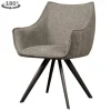 Tower Living Riviera Armstoel - fabric Brego 09 middle grey (draaibaar)