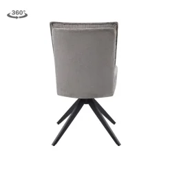 Tower Living Rosora Stoel - HZ6068-04 beige (draaibaar)