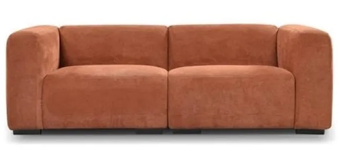 Tower Living Showroommodel 2,5 zits + chaise longe Rechts - Enjoy 431 Beige Grey