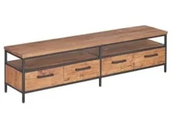 Tower Living TV meubel Livorno Teak - 200 cm showroommodel