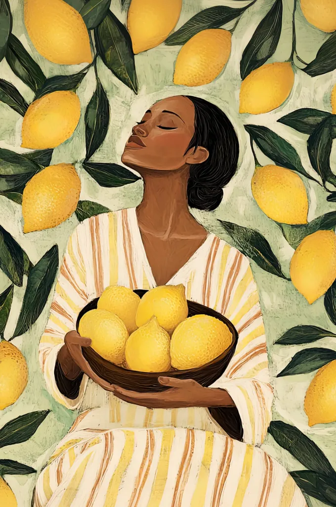 Wandkraft Citrus Serenity