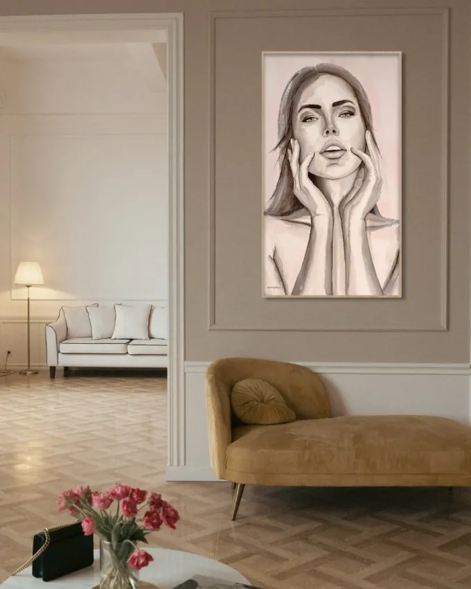 Wandkraft Flora