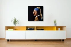 Wandkraft Girl with a Pearl Earring by Johannes Vermeer