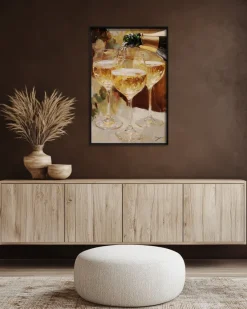 Wandkraft Golden Bubbles