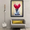Wandkraft Heart Girl