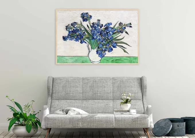 Wandkraft Irises by Vincent van Gogh