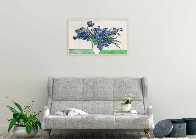 Wandkraft Irises by Vincent van Gogh