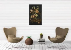 Wandkraft Still Life with Flowers by Jacob van Walscapelle