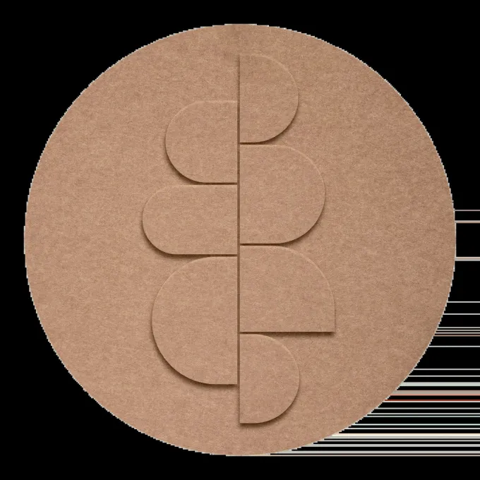 Wandkraft Symmetry Leaf