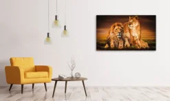 Wandkraft The Lion Family