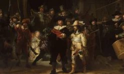 Wandkraft The Night Watch by Rembrandt van Rijn