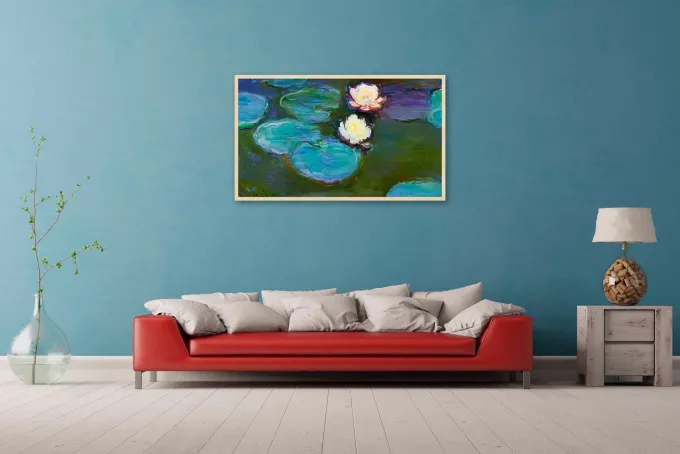 Wandkraft The Water Lily by Claude Monet