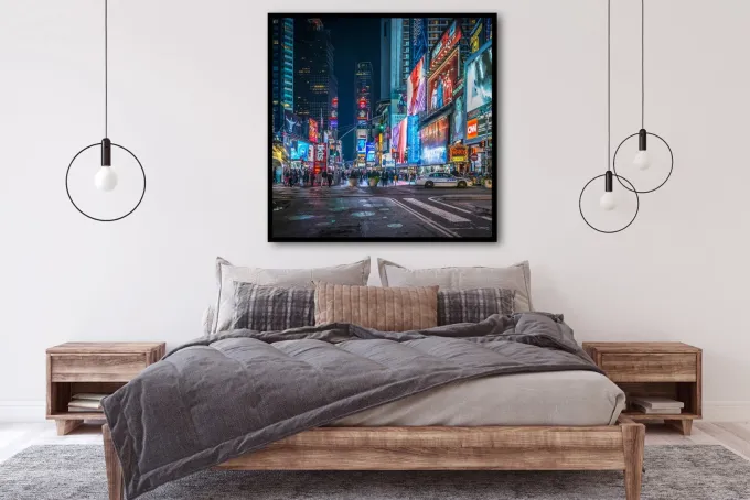 Wandkraft Time Square
