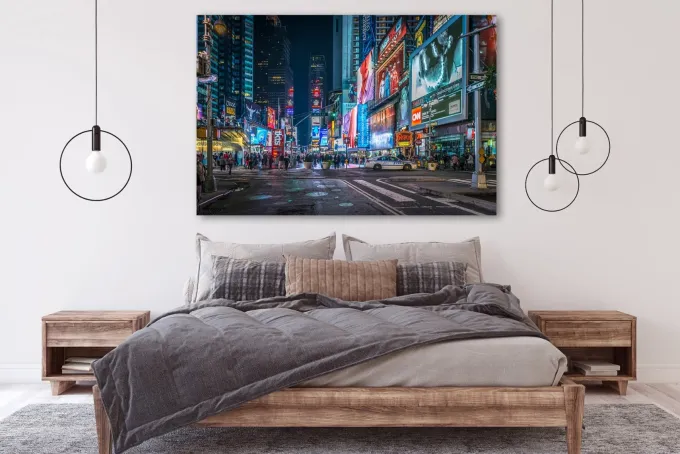 Wandkraft Time Square