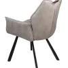 Wildeboer & v/d Weide Eettafelstoel Mabel met arm - stof A-Enter 84