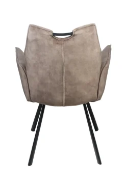 Wildeboer & v/d Weide Eettafelstoel Mabel met arm - stof C-Adore 211