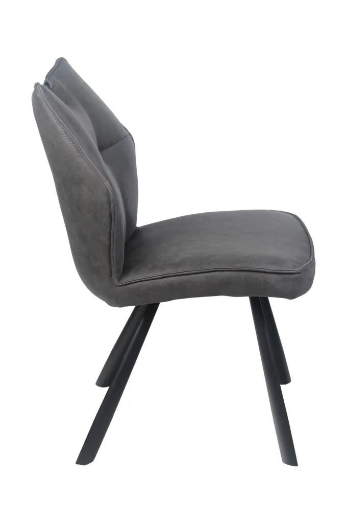 Wildeboer & v/d Weide Eettafelstoel Mabel zonder arm - stof C-Magnum 66