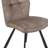 Wildeboer & v/d Weide Eettafelstoel Mabel zonder arm - stof C-Adore 211