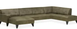 WoonMax Bank Power C3 Zorro - Chaise longue, 3-zits, hoek en ottomane