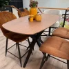 WoonMax Bartafel Neville Deens ovaal - Diverse maten en kleuren.