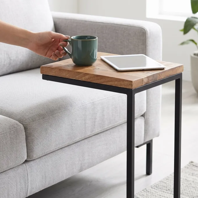 WoonMax Bijzettafel Sofa Medley Mango
