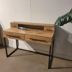 WoonMax Bureau Neil 4 lades Mango - Showroommodel