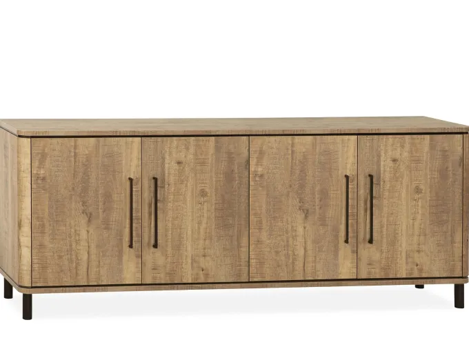 WoonMax Dressoir Chatham Mango 4 deuren - 220 cm