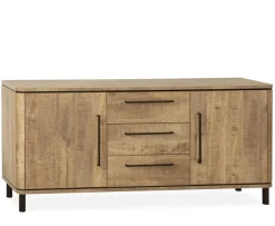 WoonMax Dressoir Chatham Mango 2 deuren en 3 laden - 180 cm