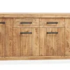 WoonMax Dressoir City Mango groot 4 deurs en 2 lades - 95 cm hoog