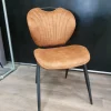 WoonMax Eetkamerstoel Jim - Cognac, Mosgroen en Antraciet