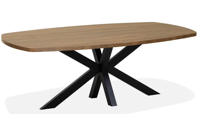WoonMax Eettafel Deens ovaal Costa - 8 afmetingen - Diverse kleuren