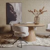 WoonMax Eettafel Hank rond - WoonMax design eettafel van Lamulux