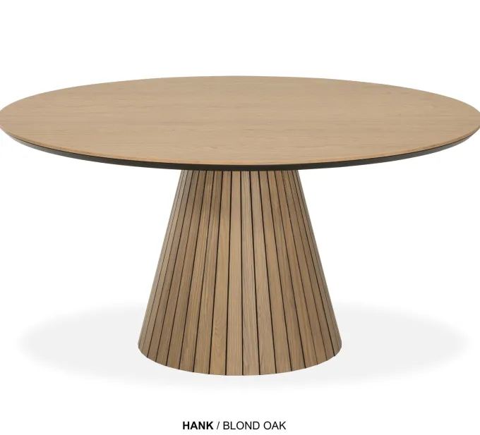 WoonMax Eettafel Hank rond - WoonMax design eettafel van Lamulux