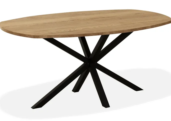 WoonMax Eettafel Kent Deens ovaal - 138, 160, 190 of 220 cm - Diverse kleuren
