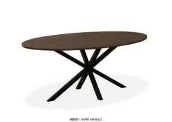 WoonMax Eettafel Kent ovaal - 138, 160, 180, 200 of 220 cm - Diverse kleuren