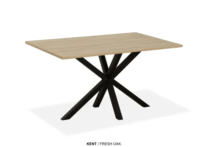WoonMax Eettafel Kent rechthoekig - Diverse kleuren en maten