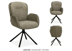 WoonMax Eettafelstoel Longford - Diverse kleuren Art