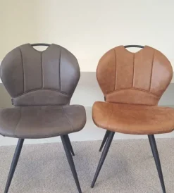WoonMax Eettafelstoel Miracle - Trendy eetkamerstoel met retro design