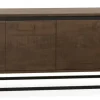 WoonMax Milltown dressoir 4 deurs Dark Mango - 218 cm