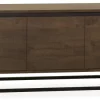 WoonMax Milltown dressoir 3 deurs Dark Mango - 165 cm