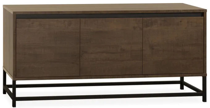 WoonMax Milltown dressoir 3 deurs Dark Mango - 165 cm
