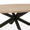 WoonMax Salontafel Deens ovaal Costa - 135 cm - Diverse kleuren