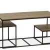 WoonMax Salontafel Mex set van 3 - diverse kleuren Lamulux