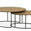 WoonMax Salontafel Tauro set van 2 - Diverse kleuren Lamulux
