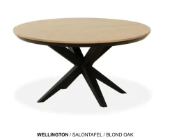 WoonMax Salontafel Wellington rond Lamulux - 80 cm